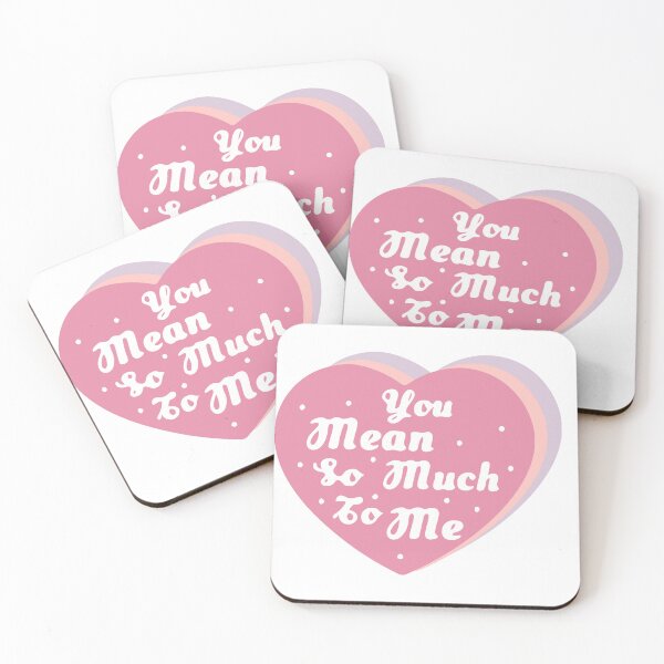 Item preview, You mean so much to me sticker designed and sold by DesignPMG.