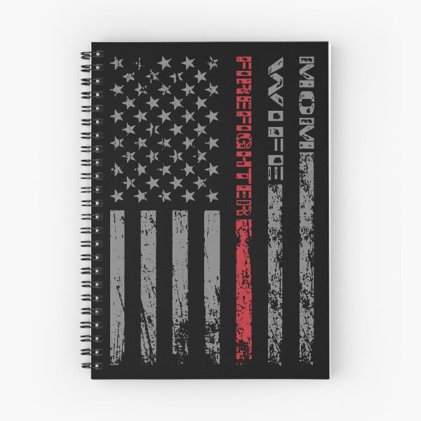 Item preview, Esposa bombera con bandera estadounidense angustiada designed and sold by FireGraphics and Photoshop.