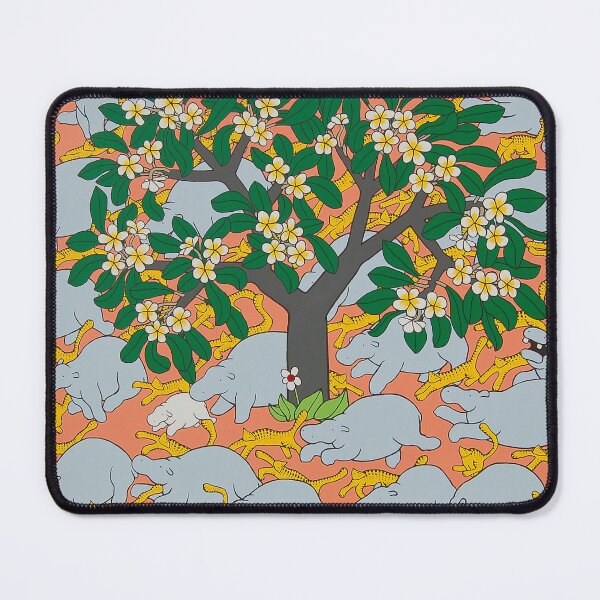 Item preview, Franjipani Hippo Stampede designed and sold by guyporter.