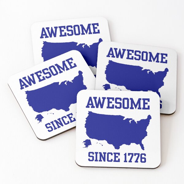 Item preview, Funny Awesome Since 1776 Patriotic USA designed and sold by Heartland Heritage Shop.