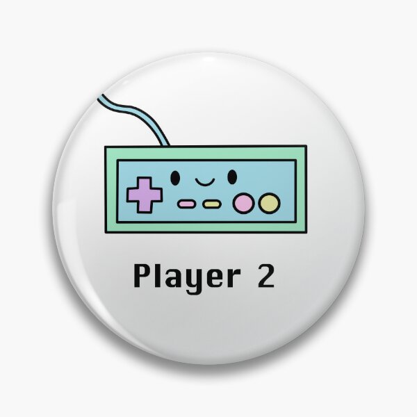 Item preview, Cute Player 2 Gamer Design – Adorable Kawaii Gaming Graphic designed and sold by mariekawaii.