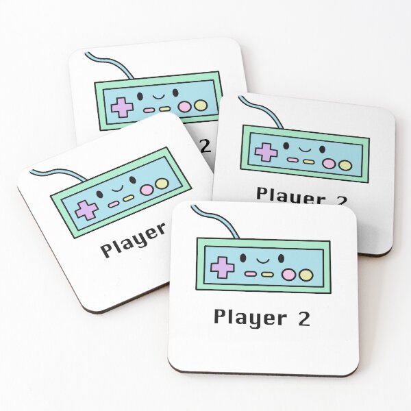 Item preview, Cute Player 2 Gamer Design – Adorable Kawaii Gaming Graphic designed and sold by mariekawaii.