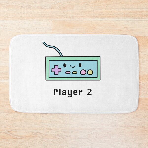 Item preview, Cute Player 2 Gamer Design – Adorable Kawaii Gaming Graphic designed and sold by mariekawaii.