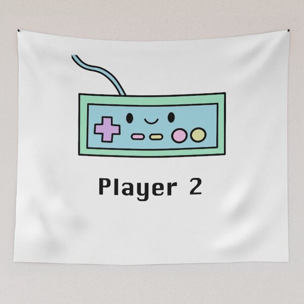 Item preview, Cute Player 2 Gamer Design – Adorable Kawaii Gaming Graphic designed and sold by mariekawaii.