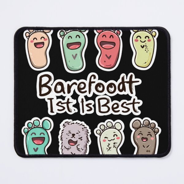 Item preview, Barefoot Is Best - Stinky Feet Humor Tee designed and sold by kndzxf.