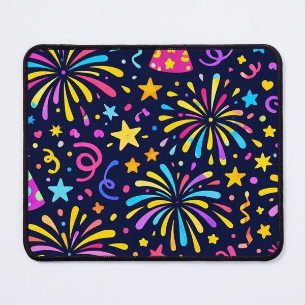 Item preview, Neon Fireworks Party Doodles designed and sold by SassyArtistry.