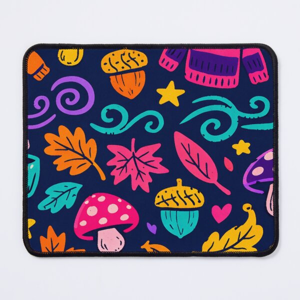 Item preview, Neon Autumn Cozy Doodles designed and sold by SassyArtistry.