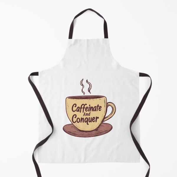 Item preview, Caffeinate And Conquer Cozy Morning Coffee designed and sold by FWLKIT.