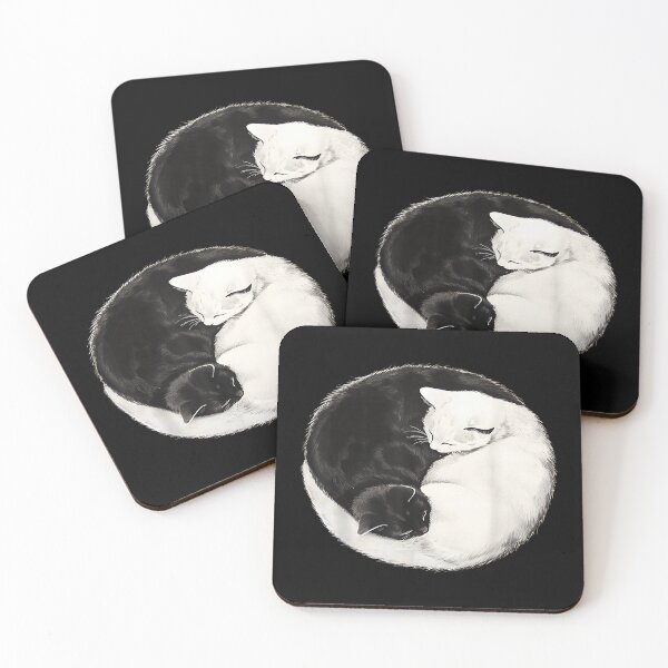 Item preview, Sleeping Cute cats cuddling designed and sold by BASKF.
