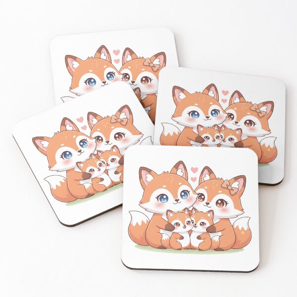 Item preview, Fox Family, A Home Full of Love designed and sold by Dizartico.