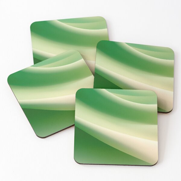Item preview, Beautiful Smooth Green and Beige Abstract Flow  designed and sold by SassyArtistry.