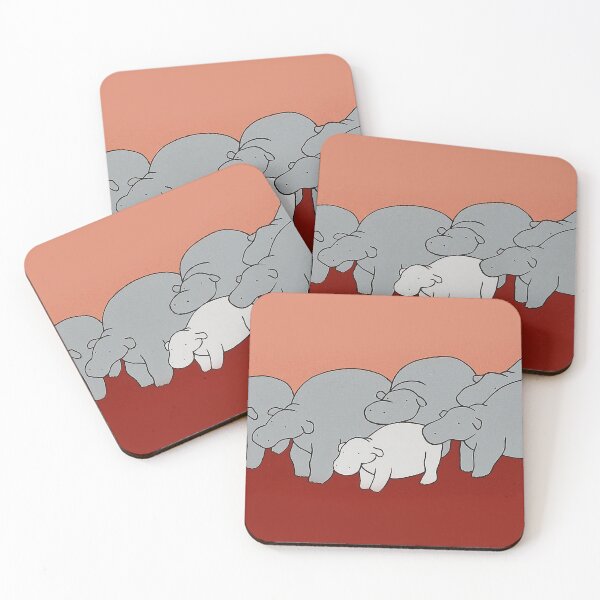 Item preview, Baby Albino Hippo And Co designed and sold by guyporter.