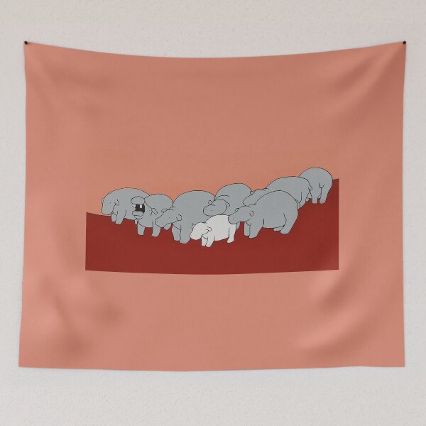Item preview, Baby Albino Hippo And Co designed and sold by guyporter.