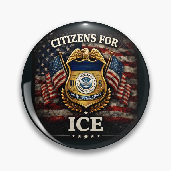 Item preview, Citizens for ICE – Patriotic Immigration Enforcement Support designed and sold by PoliticalArtist.