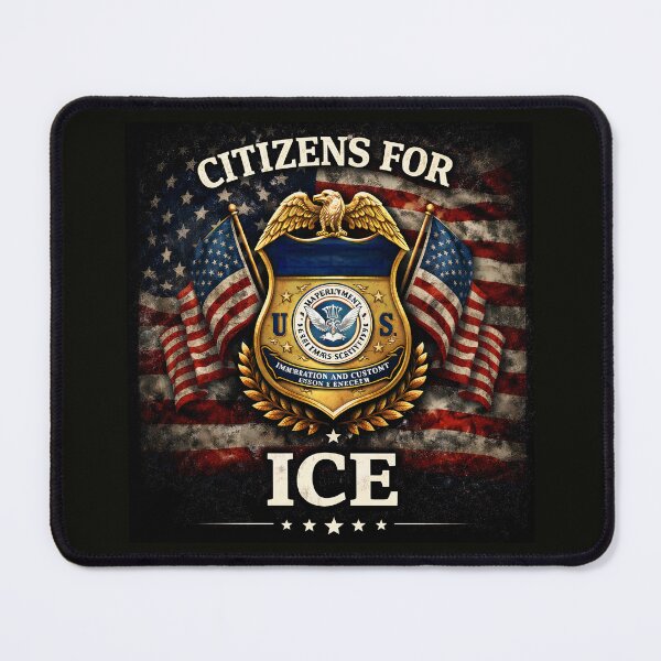 Item preview, Citizens for ICE – Patriotic Immigration Enforcement Support designed and sold by PoliticalArtist.
