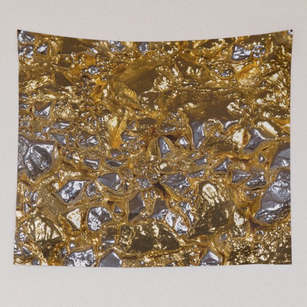 Item preview, Mixture Of Gold Silver Melted Texture Sparkly designed and sold by SassyArtistry.