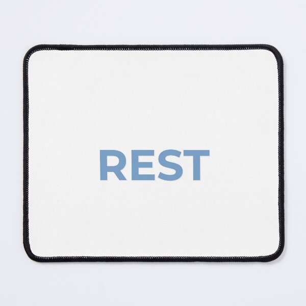 Item preview, REST — Minimalist Calm Typography Design | Self-Care Aesthetic | Mindfulness & Wellness Gift designed and sold by innerfaith.