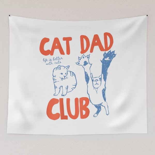 Item preview, Cat Dad Club designed and sold by BASKF.