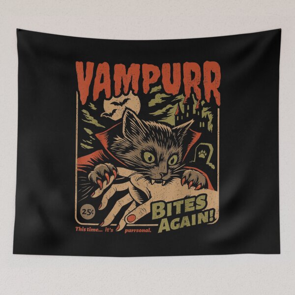 Item preview, Vampur Bites Again Cat designed and sold by BASKF.