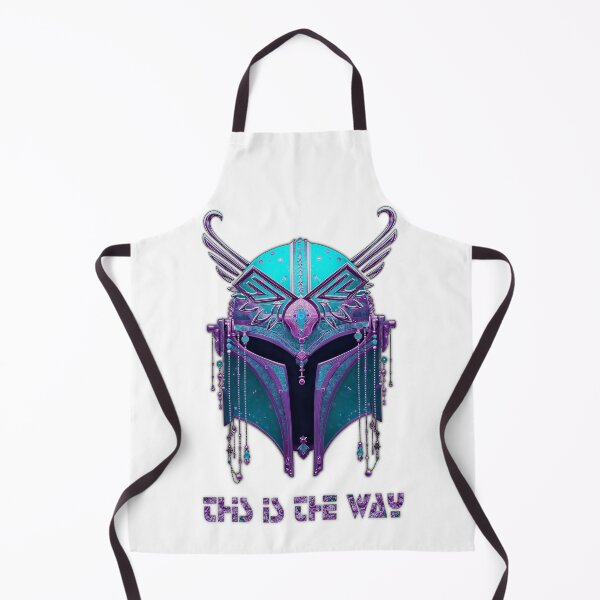 Item preview, Ornate Sci-Fi Warrior Helmet - Teal Purple designed and sold by Artsy Sharky.
