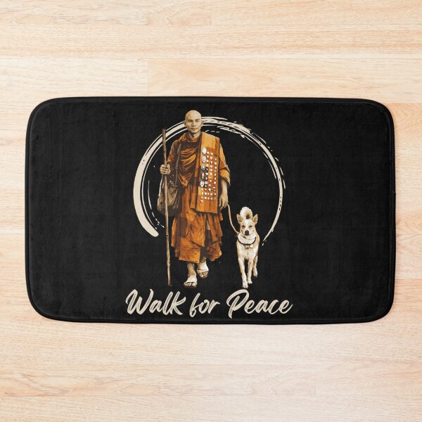 Item preview, Peace Walking Monks and Aloka Dog Walk for Peace Long Sleeve designed and sold by dianadouri.