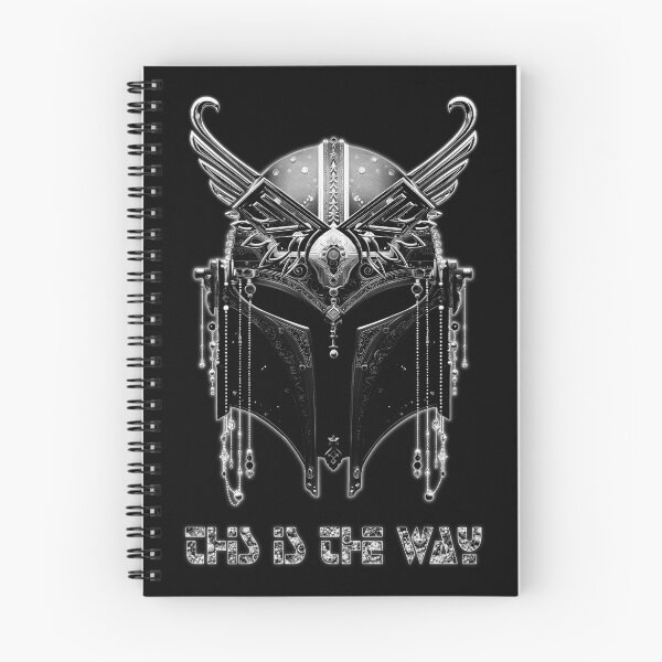 Item preview, Ornate Sci-Fi Warrior Helmet - Black White designed and sold by Artsy Sharky.