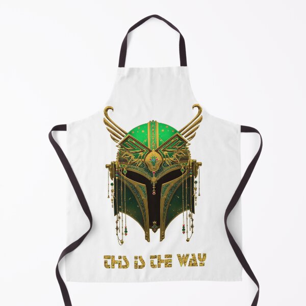 Item preview, Ornate Sci-Fi Warrior Helmet - Green Gold designed and sold by Artsy Sharky.