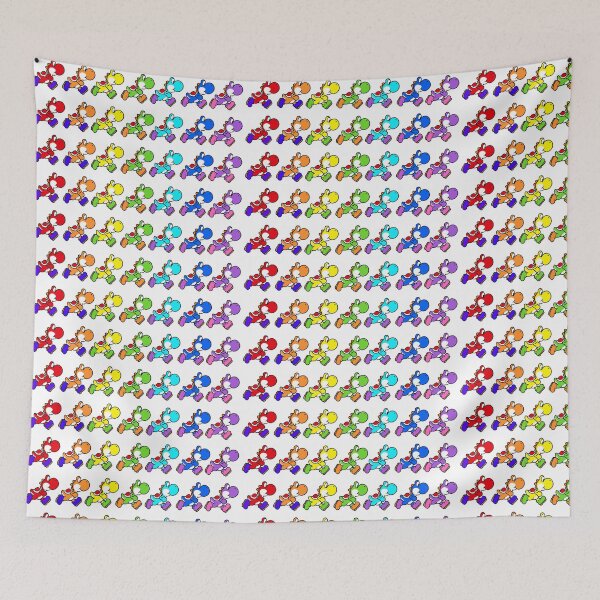 Item preview, Rainbow Yoshi Artwork designed and sold by Dedf1sh-14.