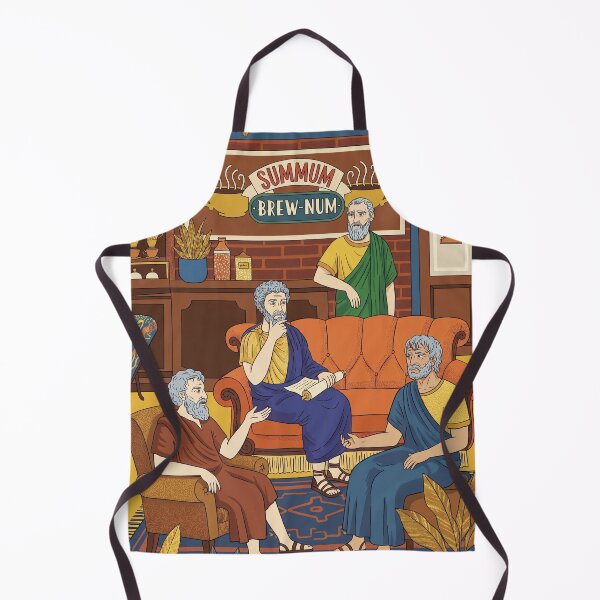 Item preview, Cafe Summum Brew-num - Stoicism Marcus Aurelius Seneca Epictetus Zeno designed and sold by Shop-Kintsugi.