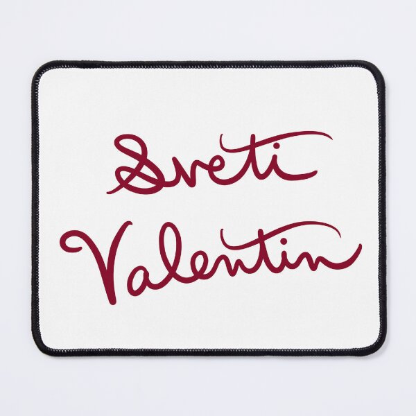 Item preview, Saint Valentine in Croatian  designed and sold by abeink.