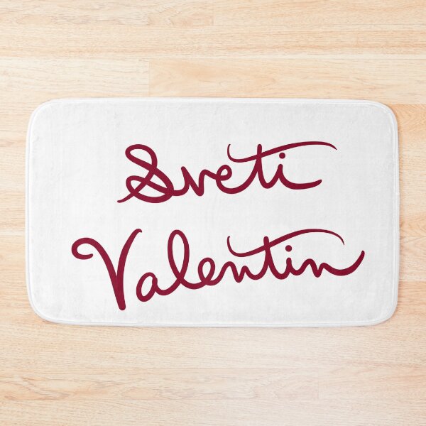Aperçu de l'œuvre Saint Valentin en croate créée et vendue par abeink.