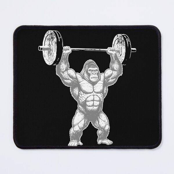 Item preview, Strong Gorilla Lifting Weights Gym Fitness designed and sold by salmzouriart.