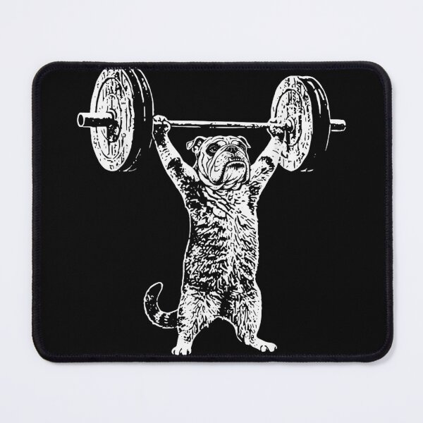 Item preview, Bulldog Weightlifting Gym Fitness Animal designed and sold by salmzouriart.