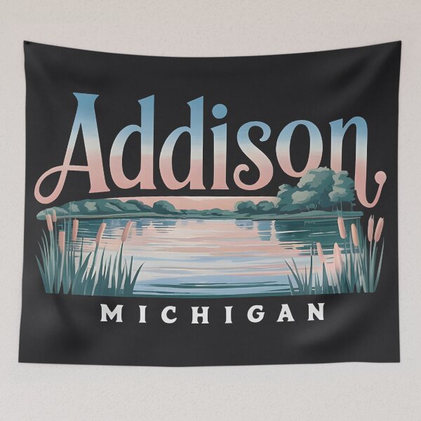 Item preview, Addison, Michigan, Addison Mi, Addison Michigan designed and sold by MoMidoStore.