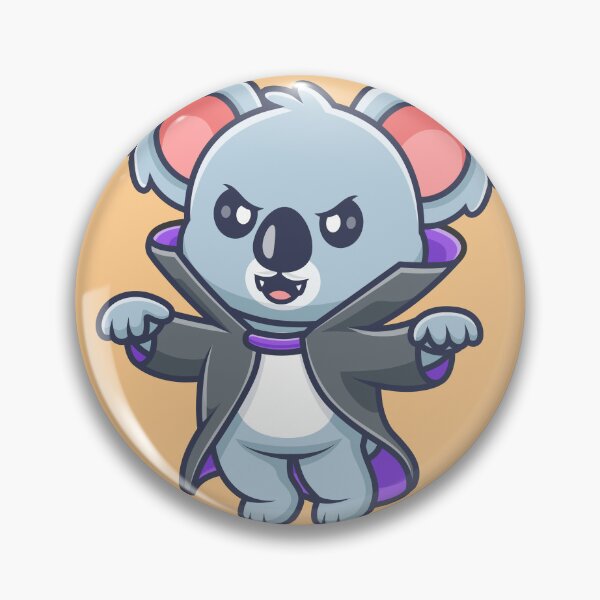 Item preview, Cute Koala Dracula Vampire – Cartoon Vector Icon Illustration (Animal & Holiday Theme) designed and sold by hjian8219.
