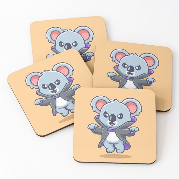 Item preview, Cute Koala Dracula Vampire – Cartoon Vector Icon Illustration (Animal & Holiday Theme) designed and sold by hjian8219.