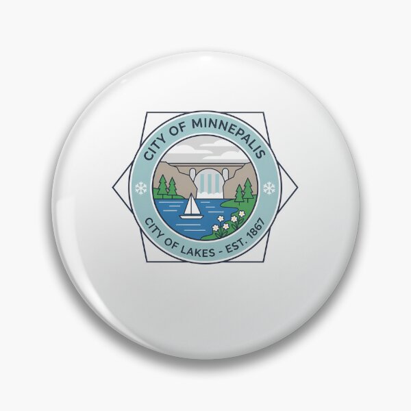 Item preview, Minneapolis City of Lakes Vintage Seal designed and sold by k3rstman1.