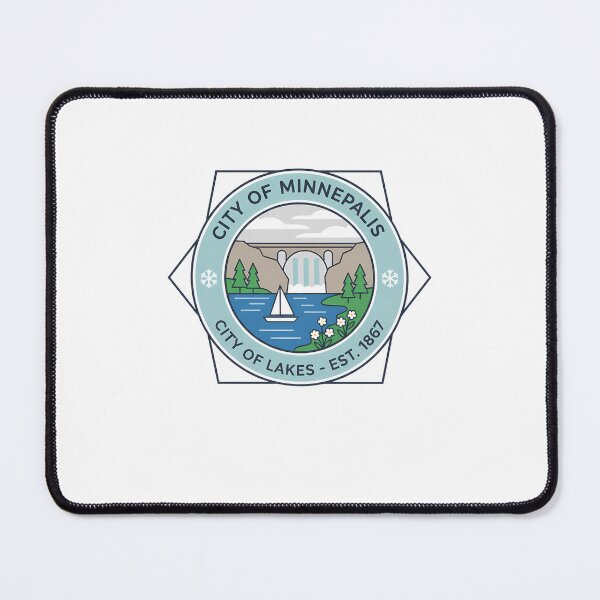 Item preview, Minneapolis City of Lakes Vintage Seal designed and sold by k3rstman1.
