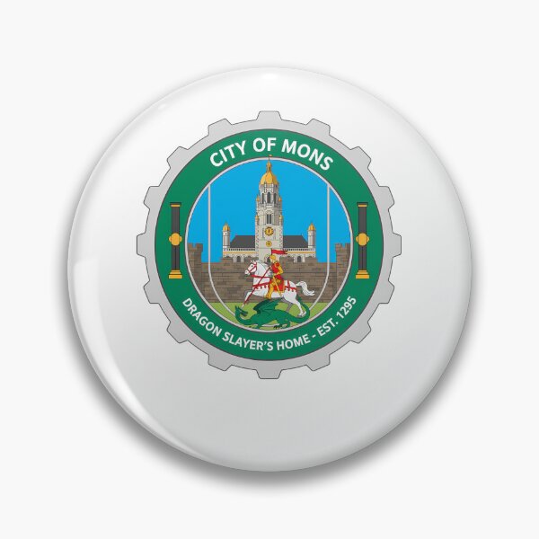 Item preview, City of Mons Dragon Slayer Emblem designed and sold by k3rstman1.