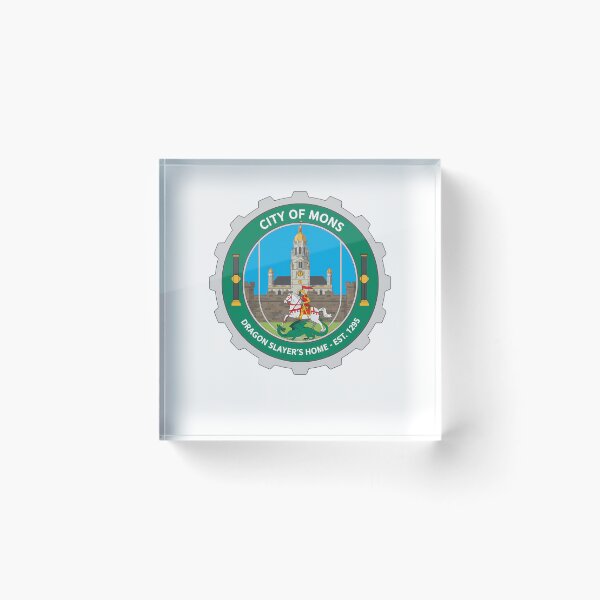Item preview, City of Mons Dragon Slayer Emblem designed and sold by k3rstman1.
