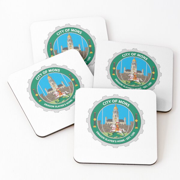 Item preview, City of Mons Dragon Slayer Emblem designed and sold by k3rstman1.