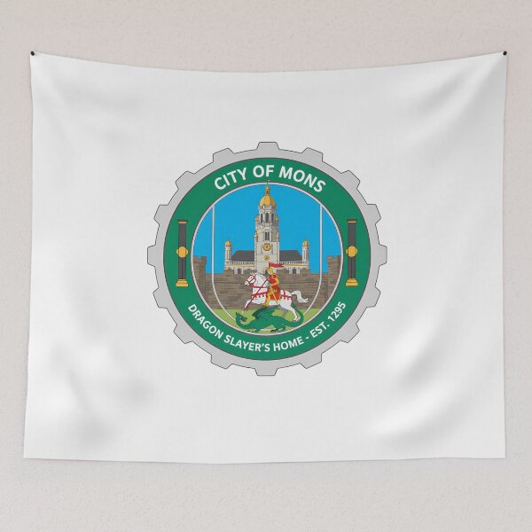 Item preview, City of Mons Dragon Slayer Emblem designed and sold by k3rstman1.