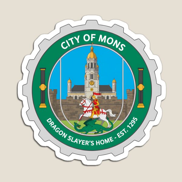 Item preview, City of Mons Dragon Slayer Emblem designed and sold by k3rstman1.