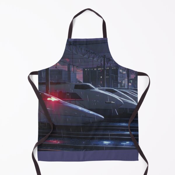 Item preview, Midnight Shinkansen – Japanese Bullet Train Night City Design designed and sold by JapanPopArt.