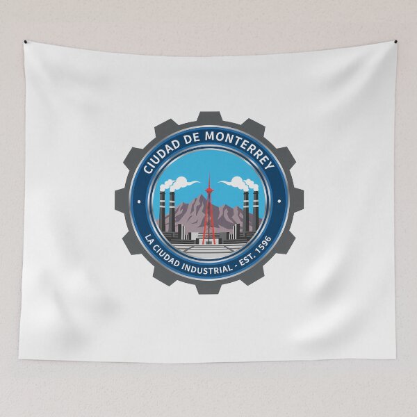 Item preview, Monterrey Industrial City Emblem Est 1596 designed and sold by k3rstman1.