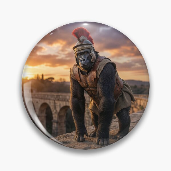 Item preview, Gorilla Centurion Holds Down the Fort designed and sold by Tridentulus.