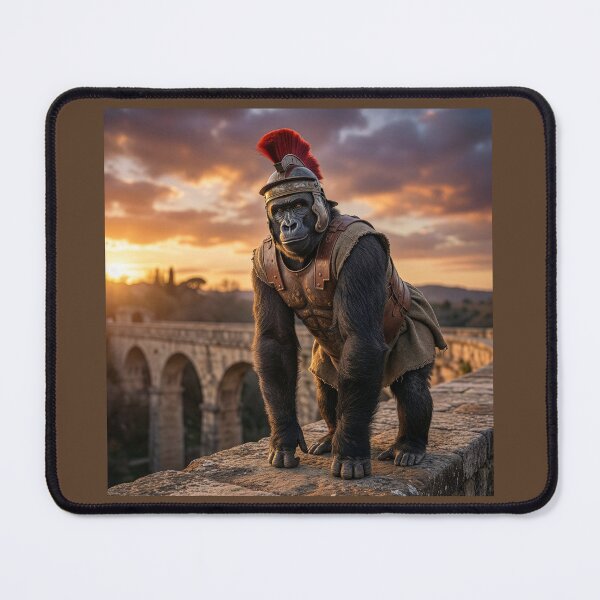 Item preview, Gorilla Centurion Holds Down the Fort designed and sold by Tridentulus.