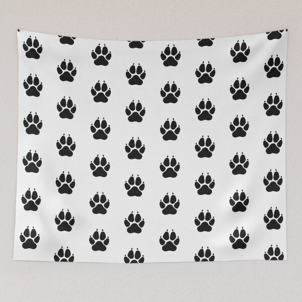 Item preview, Dog Pawprint in ink designed and sold by S-M-P-A.