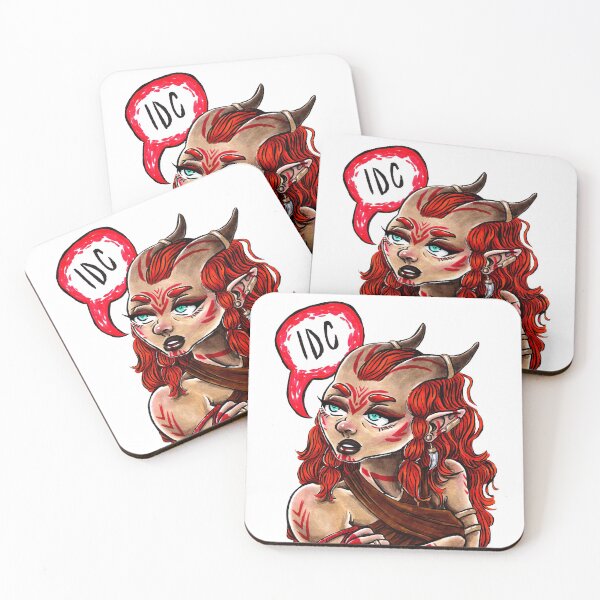 Item preview, I Don't Care Marker Illustration designed and sold by arlieopal.