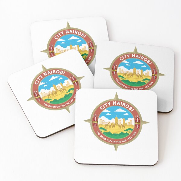 Item preview, Nairobi City Kenya Green City Sun Emblem designed and sold by k3rstman1.